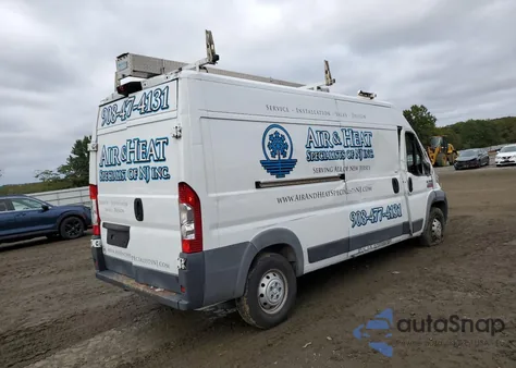 2018 Ram Promaster 2500 2500 High from USA, damaged, VIN 3C6TRVDG9JE144251